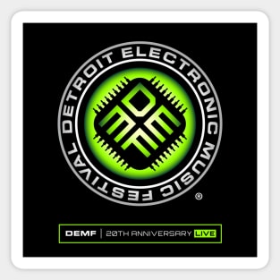 *LIMITED EDITION* DEMF 20th Anniversary LIVE -Black Sticker